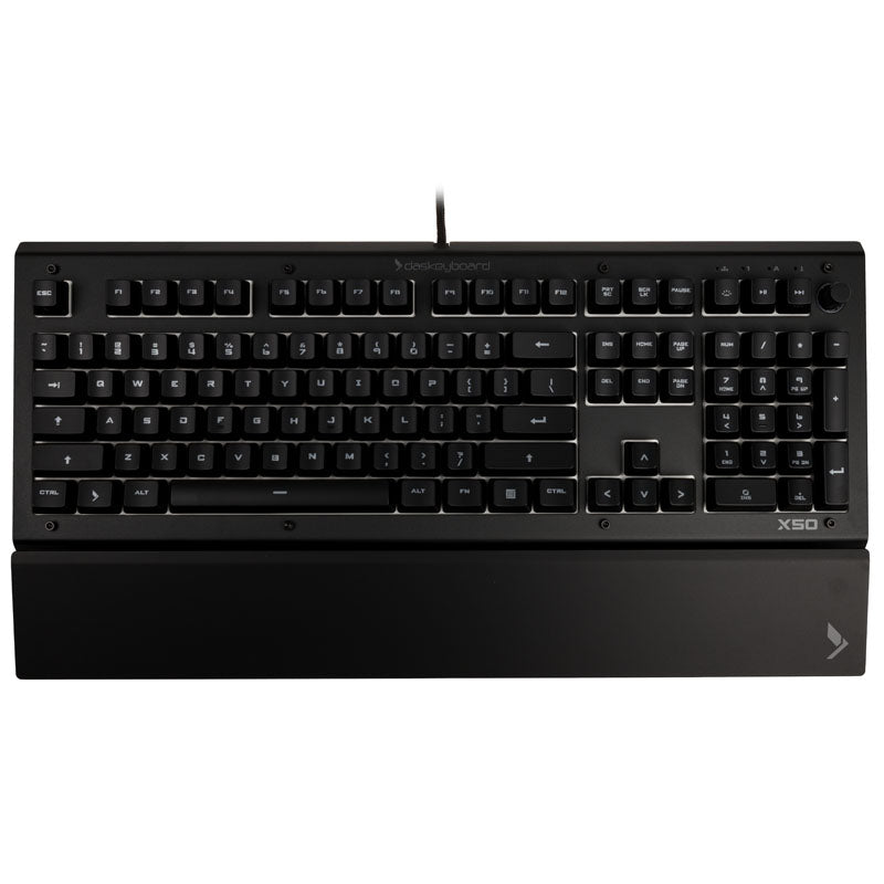 Das Keyboard X50Q, US Layout, Omron Gamma Zulu Switches - schwarz