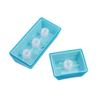 Ducky Rubber Keycap Set, 31 Tasten, Double-Shot, gummiert, für Backlight - blau