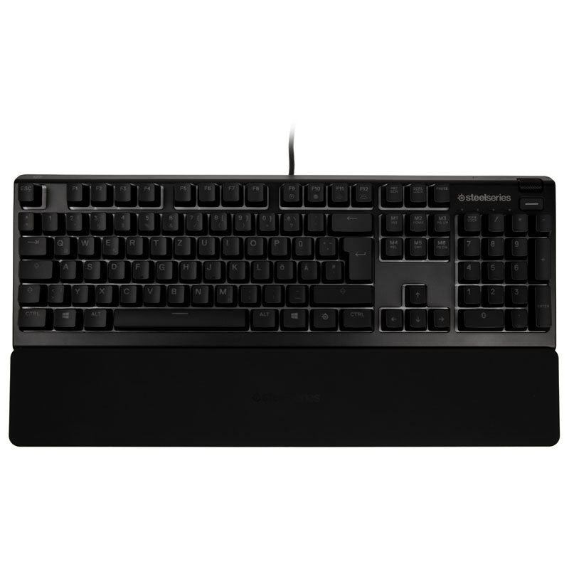 SteelSeries Apex 3 Gaming Tastatur, SteelSeries Whisper-Quiet, RGB - schwarz