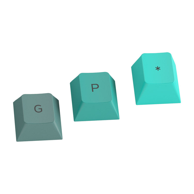 Glorious GPBT Keycaps - 115 PBT Tastenkappen, ISO, NO-Layout, Rain Forest