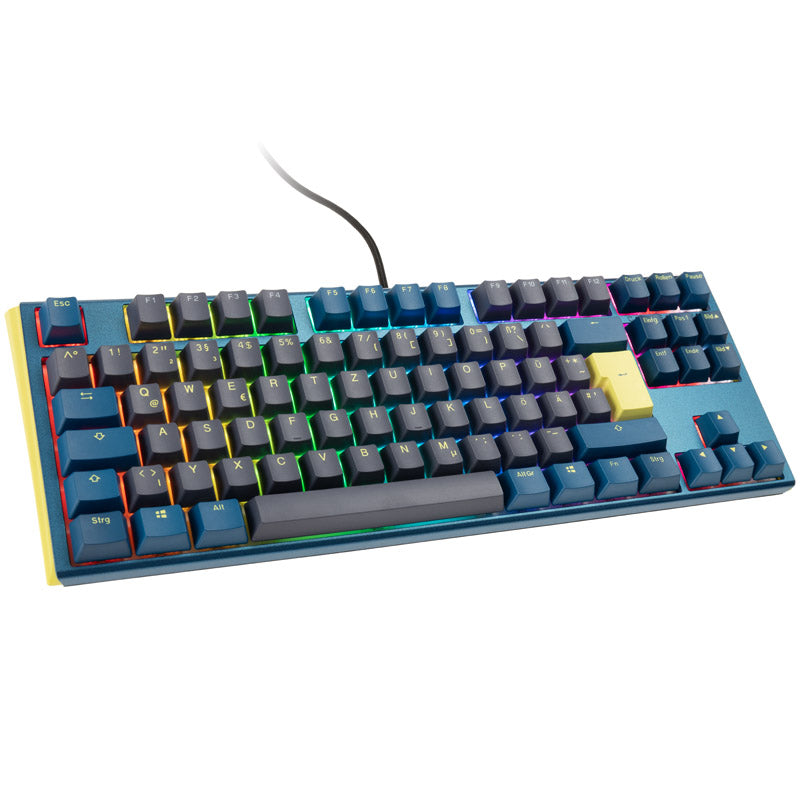 Ducky One 3 Daybreak TKL Gaming Tastatur, RGB LED - MX-Speed-Silver