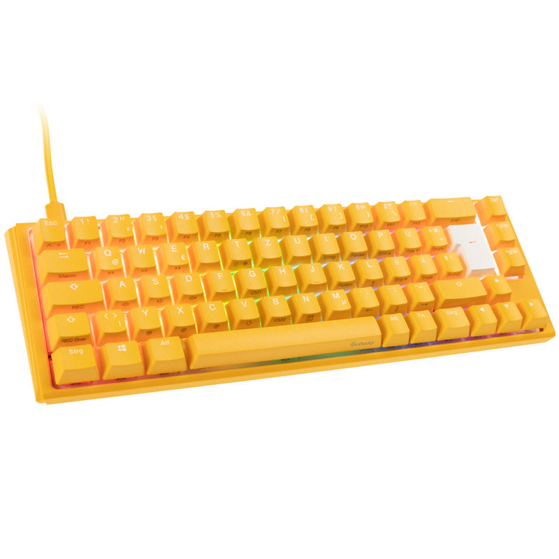 Ducky One 3 Yellow SF Gaming Tastatur, RGB LED - MX-Red
