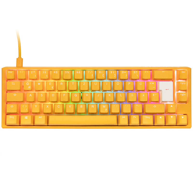 Ducky One 3 Yellow SF Gaming Tastatur, RGB LED - MX-Red