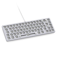 Glorious GMMK 2 Compact Tastatur - Barebone, ISO-Layout, weiß
