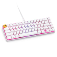 Glorious GMMK 2 Compact Tastatur - Fox Switches, US-Layout, weiß