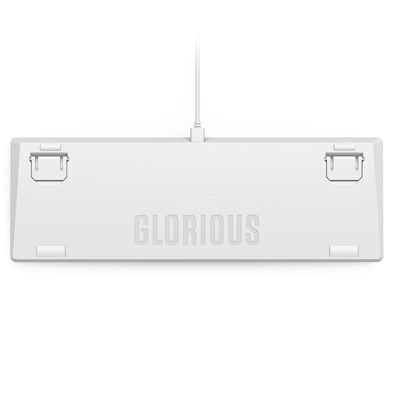 Glorious GMMK 2 Full-Size Tastatur - Barebone, ANSI-Layout, weiß