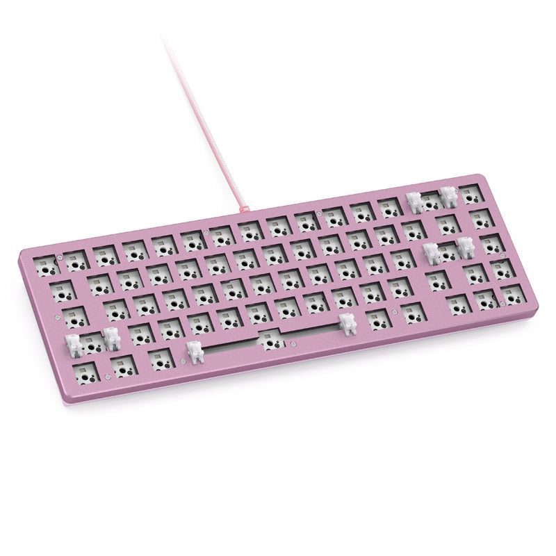 Glorious GMMK 2 Compact Tastatur - Barebone, ANSI-Layout, pink
