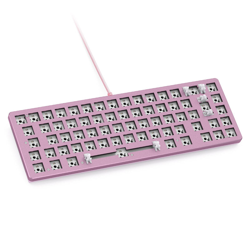 Glorious GMMK 2 Compact Tastatur - Barebone, ISO-Layout, pink