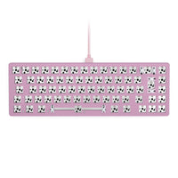 Glorious GMMK 2 Compact Tastatur - Barebone, ISO-Layout, pink