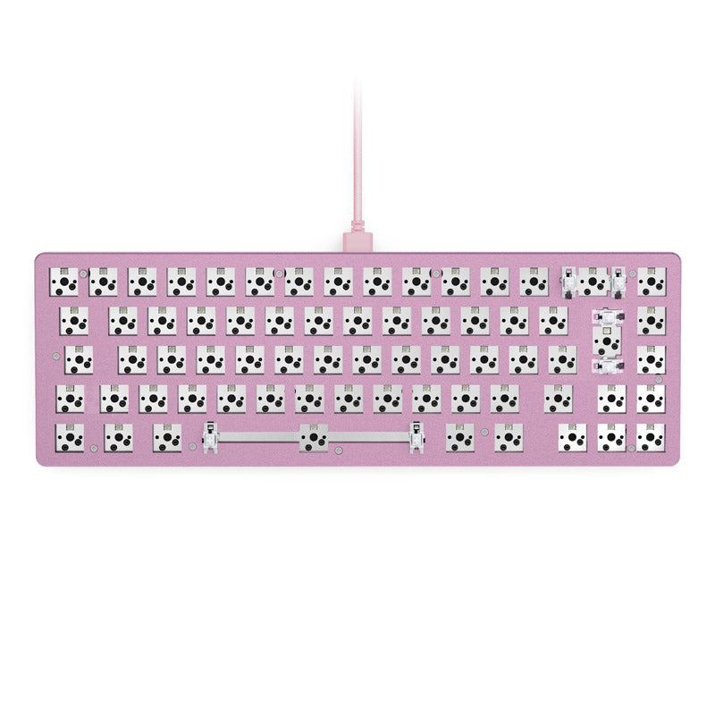Glorious GMMK 2 Compact Tastatur - Barebone, ISO-Layout, pink