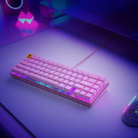 Glorious GMMK 2 Compact Tastatur - Barebone, ISO-Layout, pink