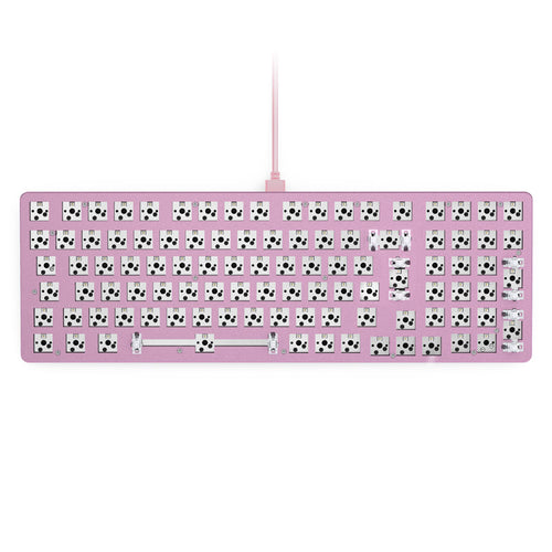 Glorious GMMK 2 Full-Size Tastatur Barebone, ISO-Layout, pink