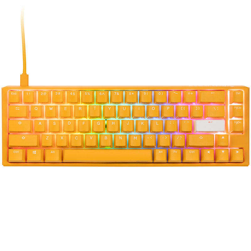 Ducky One 3 Yellow SF Gaming Tastatur, RGB LED - MX-Speed-Silver (US)