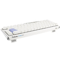Ducky One 3 Classic Pure White SF Gaming Tastatur, RGB LED - MX-Blue