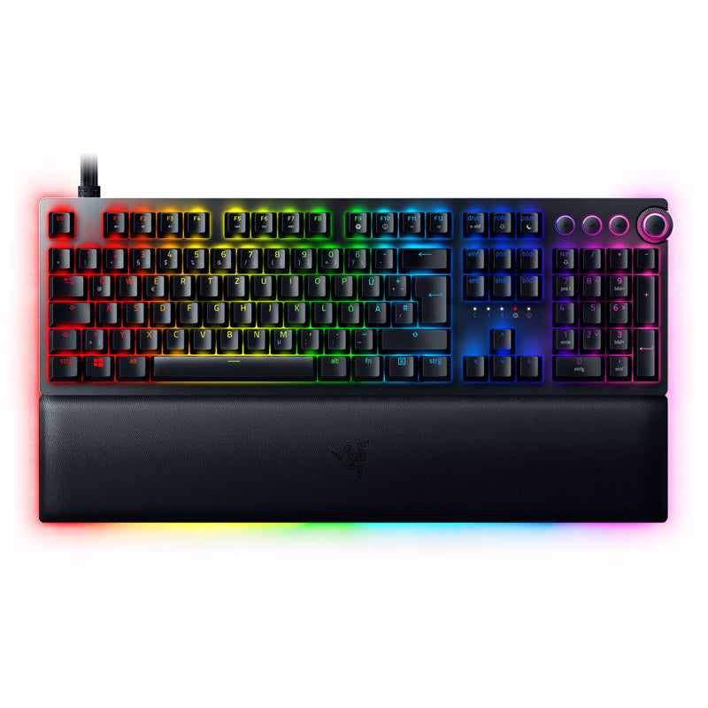 Razer Huntsman V2 Gaming Tastatur, Analog Switch - DE Layout