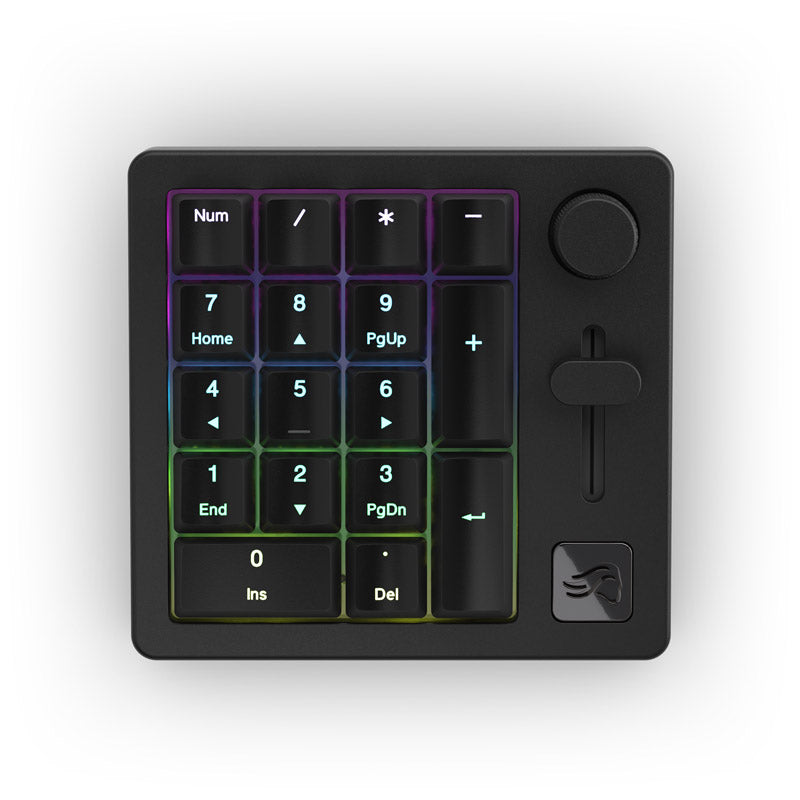 Glorious GMMK Wireless Numpad - Fox Switches, schwarz