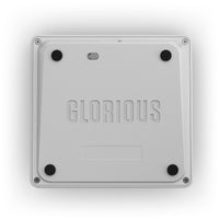 Glorious GMMK Wireless Numpad - Fox Switches, grau/weiß
