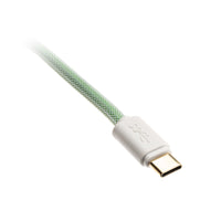 Ducky Premicord Iris Spiralkabel, USB Typ C auf Typ A - 1,8m