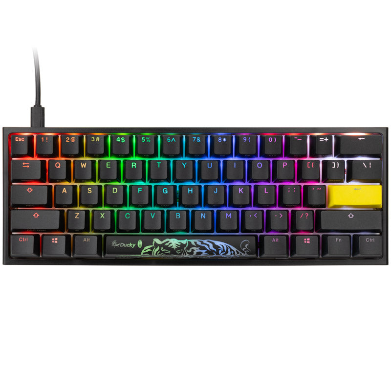 Ducky One 2 Pro Mini Gaming Tastatur, RGB LED - Kailh Red (US)