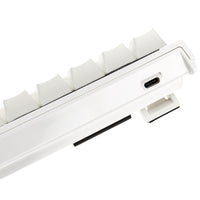 Ducky One 2 Pro Mini White Edition Gaming Tastatur, RGB LED - Kailh Brown (US)
