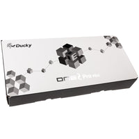 Ducky One 2 Pro Mini White Edition Gaming Tastatur, RGB LED - Kailh Brown (US)