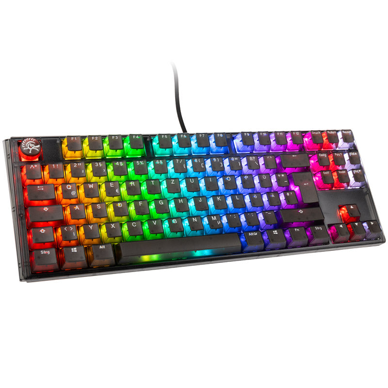 Ducky One 3 Aura Black TKL Gaming Tastatur, RGB LED - Kailh Jellyfish Y