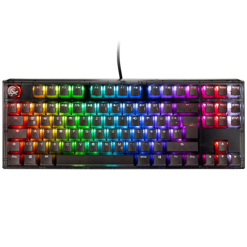 Ducky One 3 Aura Black TKL Gaming Tastatur, RGB LED - MX-Silent-Red