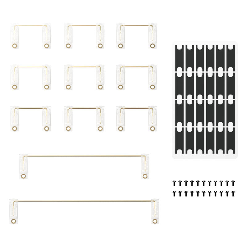 AKKO Screw-in Stabilizer - weiß