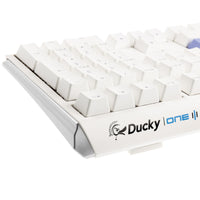 Ducky One 3 Classic Pure White Gaming Tastatur, RGB LED - MX-Blue (US)