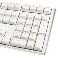 Ducky One 3 Classic Pure White Gaming Tastatur, RGB LED - MX-Blue (US)