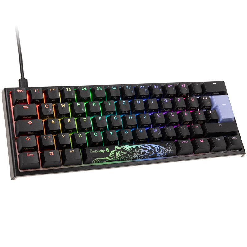 Ducky One 2 Pro Mini Gaming Tastatur, RGB LED - Kailh Red