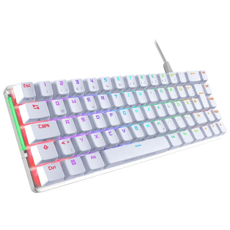 ASUS ROG Falchion Ace Gaming Tastatur, ROG NX RED, USB, DE - weiß