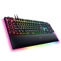 Razer BlackWidow V4 Pro Gaming Tastatur, Green Switch, USB, DE Layout