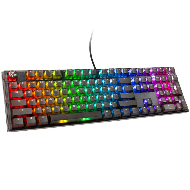 Ducky One 3 Aura Black Gaming Tastatur, RGB LED - Gateron Baby Kangaroo (US)