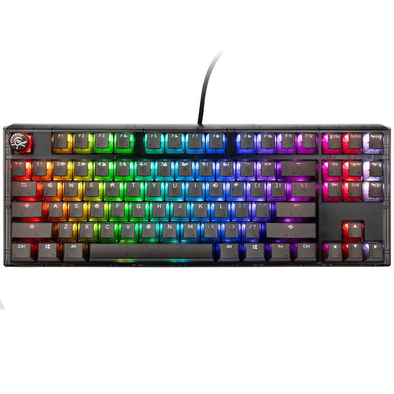 Ducky One 3 Aura Black TKL Gaming Tastatur, RGB LED - MX-Speed-Silver (US)
