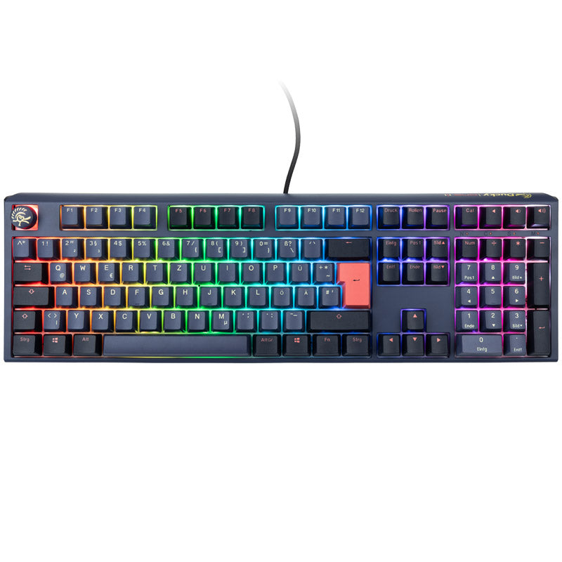 Ducky One 3 Cosmic Blue Gaming Tastatur, RGB LED - MX-Blue