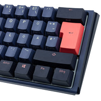 Ducky One 3 Cosmic Blue Mini Gaming Tastatur, RGB LED - MX-Red