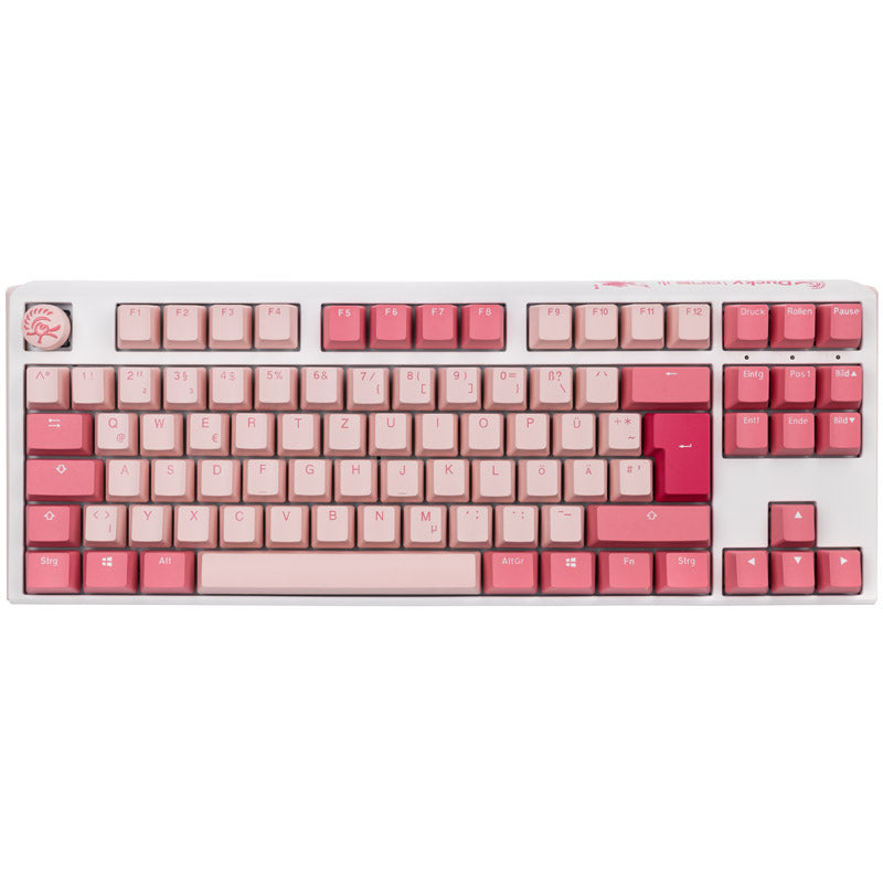 Ducky One 3 Gossamer TKL Pink Gaming Tastatur - MX-Silent-Red