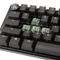 Ducky One 3 Aura Black SF Gaming Tastatur, RGB LED - Gateron Baby Kangaroo (US)