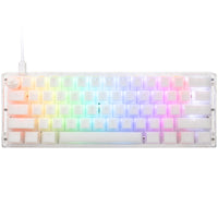 Ducky One 3 Aura White Mini Gaming Tastatur, RGB LED - Kailh Jellyfish Y (US)