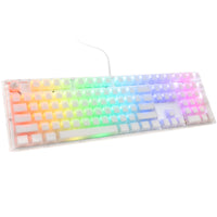 Ducky One 3 Aura White Gaming Tastatur, RGB LED - MX-Brown (US)