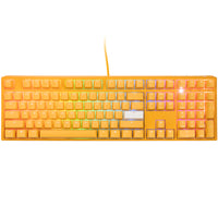 Ducky One 3 Yellow Gaming Tastatur, RGB LED - MX-Blue (US)