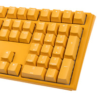 Ducky One 3 Yellow Gaming Tastatur, RGB LED - MX-Blue (US)