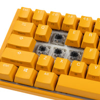 Ducky One 3 Yellow SF Gaming Tastatur, RGB LED - MX-Black (US)