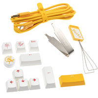 Ducky One 3 Yellow SF Gaming Tastatur, RGB LED - MX-Black (US)