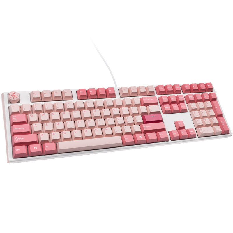 Ducky One 3 Gossamer Pink Gaming Tastatur - MX-Blue (US)