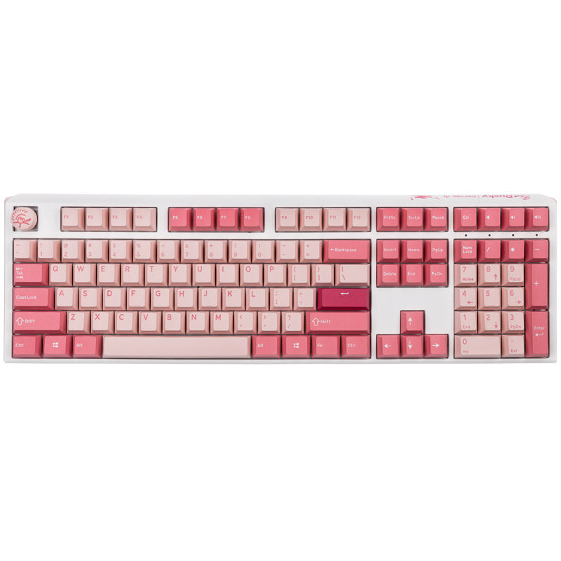 Ducky One 3 Gossamer Pink Gaming Tastatur - MX-Blue (US)