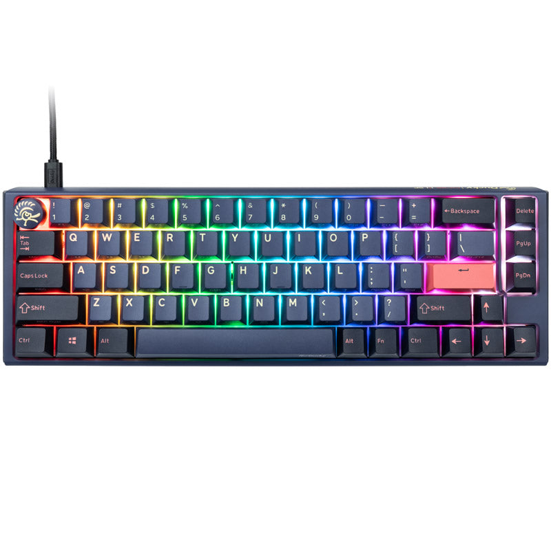 Ducky One 3 Cosmic Blue SF Gaming Tastatur, RGB LED - MX-Brown (US)