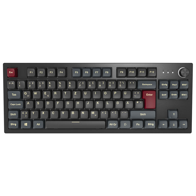Montech MKey TKL Darkness Gaming Tastatur - GateronG Pro 2.0 Brown