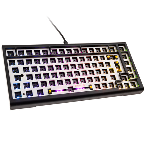 Ducky Tinker 75 Barebone Gaming-Tastatur, RGB schwarz (ISO-DE)
